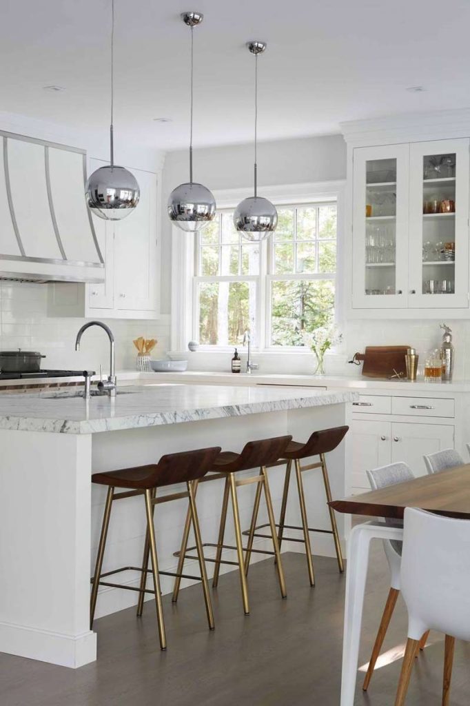 ایده 14 دکوراسیون آشپزخانه رنگ سفید