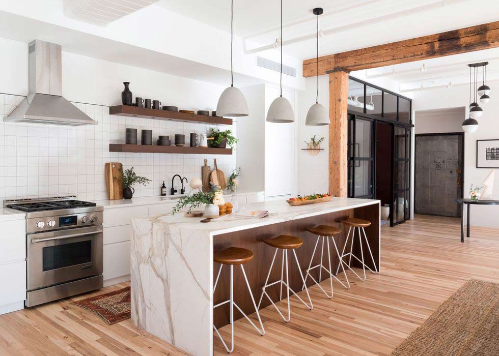 ایده 21 دکوراسیون آشپزخانه رنگ سفید