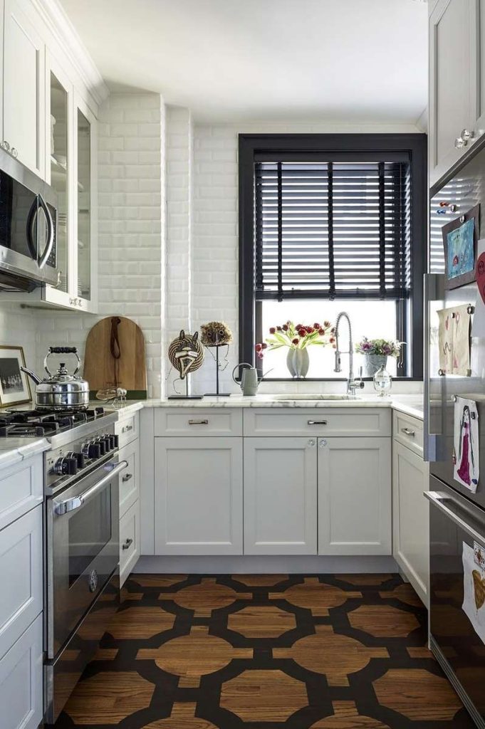 ایده 30 دکوراسیون آشپزخانه رنگ سفید