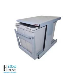 سطل زباله دو قلو ریل کف فراسازان 1507