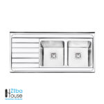 سینک فانتزی روکار پرنیان استیل PS 1114