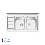 سینک فانتزی روکار پرنیان استیل PS 1117