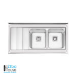 سینک فانتزی روکار پرنیان استیل PS 1121