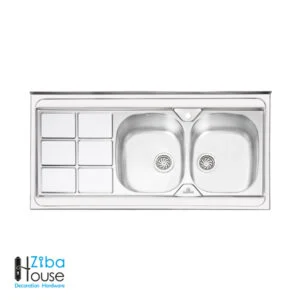 سینک فانتزی روکار پرنیان استیل PS 1124