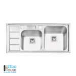 سینک فانتزی توکار پرنیان استیل PS 1220