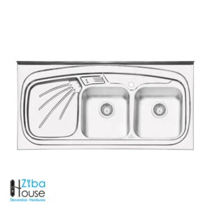 سینک نیمه فانتزی روکار پرنیان استیل PS 2102