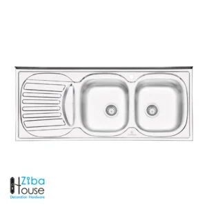 سینک نیمه فانتزی روکار پرنیان استیل PS 2106