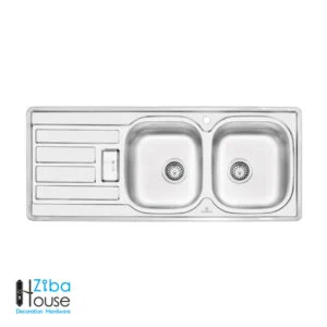 سینک نیمه فانتزی توکار پرنیان استیل PS 2201