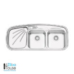 سینک نیمه فانتزی توکار پرنیان استیل PS 2202