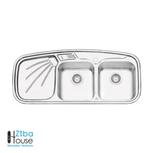 سینک نیمه فانتزی توکار پرنیان استیل PS 2202