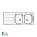 سینک نیمه فانتزی توکار پرنیان استیل PS 2209