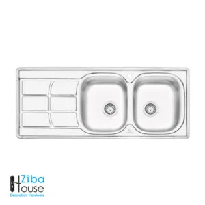 سینک نیمه فانتزی توکار پرنیان استیل PS 2209