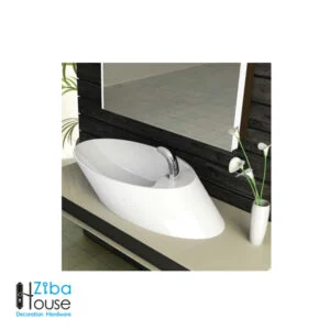 روشویی روکابینتی چینی گلسار مدل دراپ