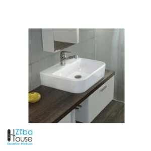 روشویی روکابینتی چینی گلسار مدل یونیک